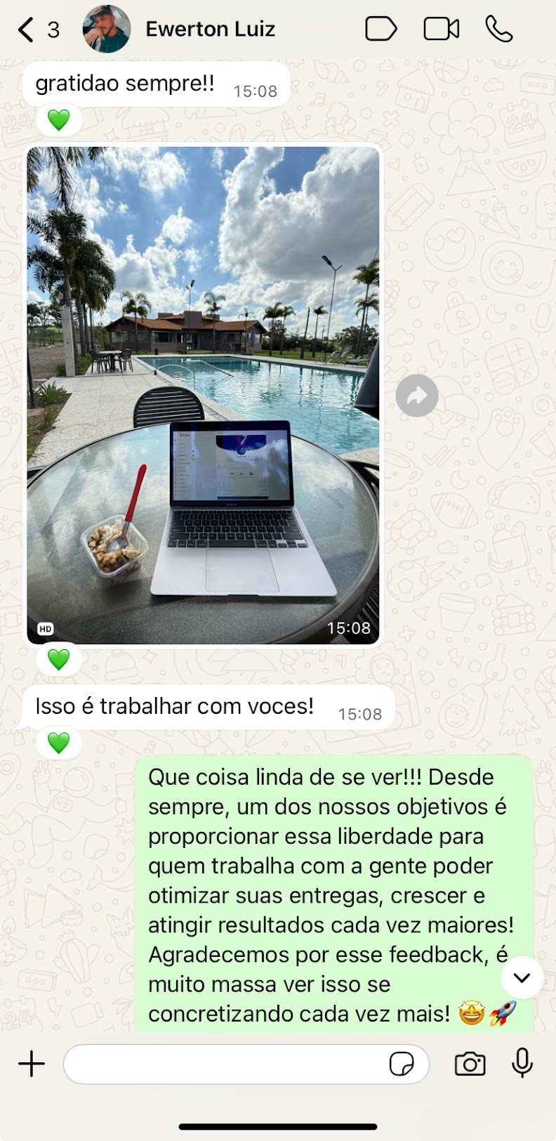 Depoimento do Ewerton Luiz